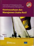 Kewirausahaan dan Manajemen Usaha kecil ; Edisi 5 Buku 2
