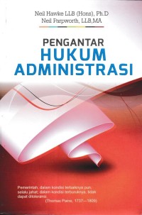 Pengantar Hukum Administrasi