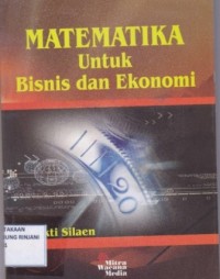 Matematika untuk Bisnis dan Ekonomi
