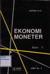 Ekonomi Moneter Buku II