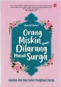 Orang Miskin (Amal) Dilarang Masuk Surga