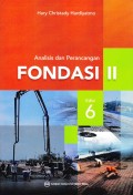 Analisis dan Perancangan Fondasi II : Edisi ke-6