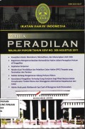 Varia Peradilan majalah Hukum Tahun XXVII 2011