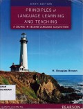 Principles of Language Learning And Teaching