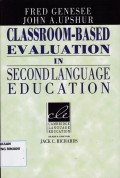 Clasroom-Based Evalution In Second Language Education