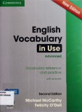 English Vocabulary in Use Advanced: Vocabulary Reference and Practice with Answer