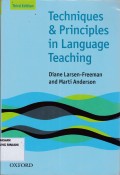 Techniques & Principle In Language Teaching