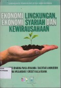 Ekonomi Lingkungan, Ekonomi Syariah dan Kewirausahaan