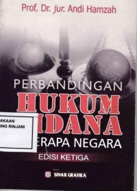 Perbandingan Hukum Pidana Beberapa Negara