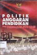 Politik Anggaran Pendidikan pasca perubahan UUD 1945