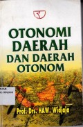Otonomi Daerah dan Daerah Otonomi