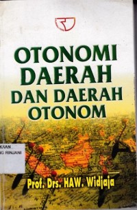 Otonomi Daerah dan Daerah Otonomi