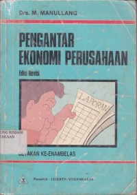 Pengantar Ekonomi Perusahaan