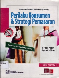 Perilaku Konsumen & Strategi pemasaran Edisi 9 Buku 1