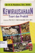 Kewirausahaan ; Teori dan Praktik