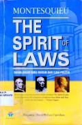 The Spirit Of Laws (Dasar-dasar Ilmu Hukum dan Ilmu Politik)