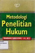 Metodologi penelitian Hukum