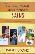 Cara-cara terbaik untuk mengajar Sains yang dilakukan oleh Guru-guru peraih penghargaan