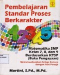 Pembelajaran Standar Proses Berkarakter