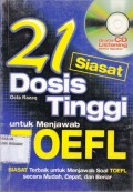 21 Siasat Dosisi Tinggi untuk menjawab Toefl