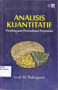 Analisis Kuantitatif Pembiayaan Perusahaan
Pertanian
