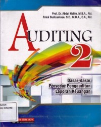 Auditing 2:  Dasar-Dasar Prosedur Pengauditan Laporan Keuangan