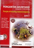 Pengantar Akuntansi Adaptasi Indonesia buku 1