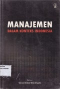 Manajemen dalam konteks Indonesia