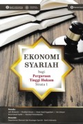 Ekonomi Syariah Bagi Perguruan Tinggi Hukum Strata 1