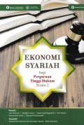 Ekonomi Syariah Bagi Perguruan Tinggi Hukum Strata 2