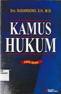 Kamus Hukum. Edisi baru
