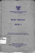 Buku Kesatu : Risalah Rapat Badan Pekerja MPR RI Masa Sidang Istimewa MPR RI Tahun 2001( Jilid 1)