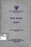 Buku Ketiga : Hasil Sidang Istimewa MPR RI Tahun 2001 (Jilid 4)