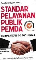 Standar Pelayanan Publik Pemda Berdasarkan ISO 9001/IWA-4